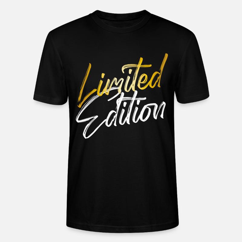 édition limitée - T-shirt bio CRAFTER Stanley Stella Unisexe - noir