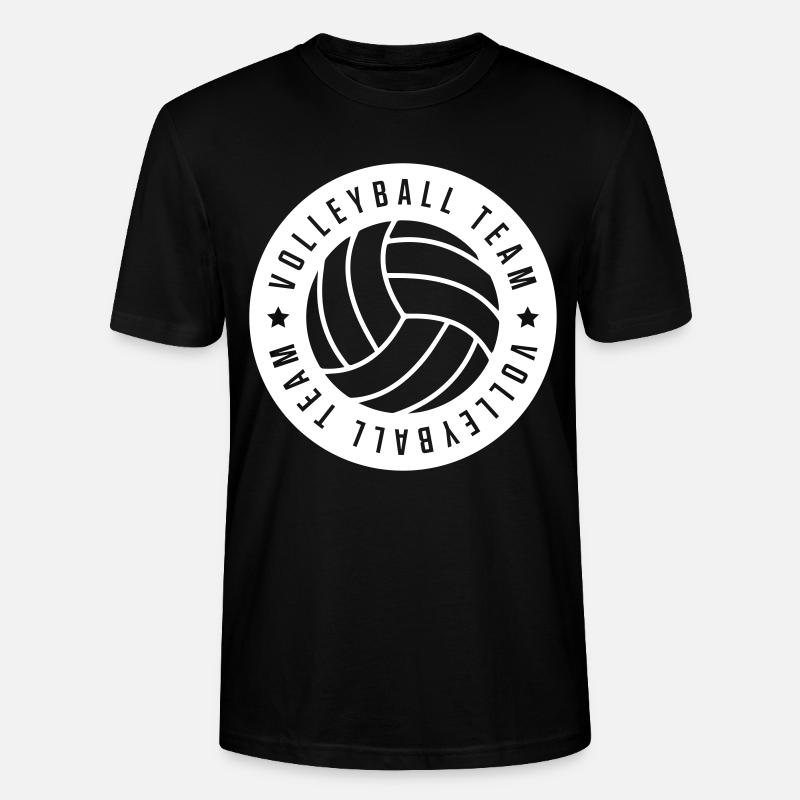 volleyball team - Stanley/Stella Unisex Bio-T-Shirt CRAFTER - Schwarz