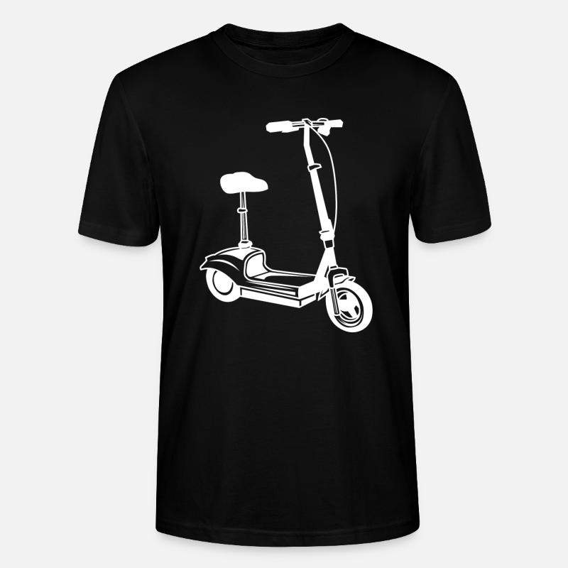 E Scooter Vélo électrique - T-shirt bio CRAFTER Stanley Stella Unisexe - noir