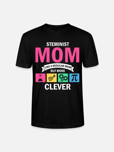 Steminist Science Design for Women Science - Stanley Stella CRAFTER unisex økologisk-T-shirt - sort