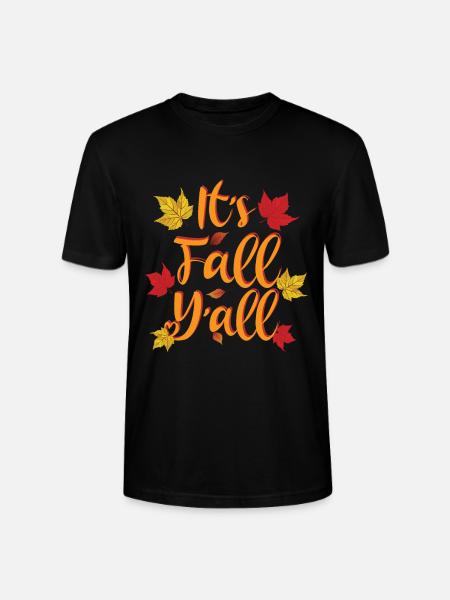 It’s Fall Y’all - Autumn Lover - T-shirt bio CRAFTER Stanley Stella Unisexe - noir