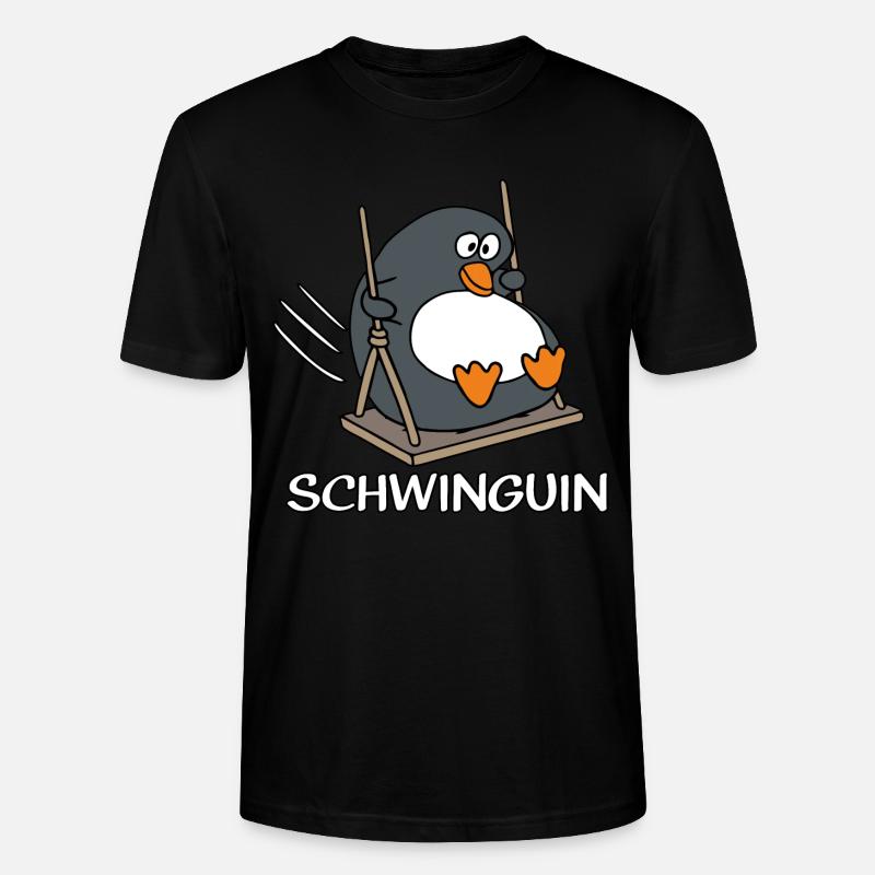 Schwinguin - Stanley/Stella Unisex Bio-T-Shirt CRAFTER - Schwarz