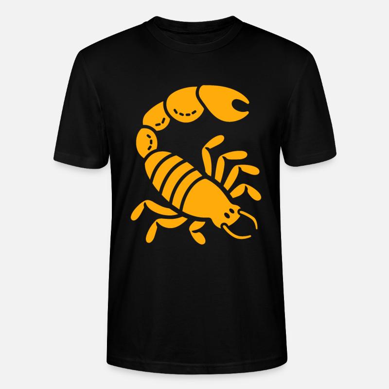 Skorpion - Stanley/Stella Unisex Bio-T-Shirt CRAFTER - Schwarz