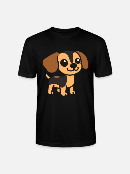 Chiweenie - T-shirt bio CRAFTER Stanley Stella Unisexe - noir