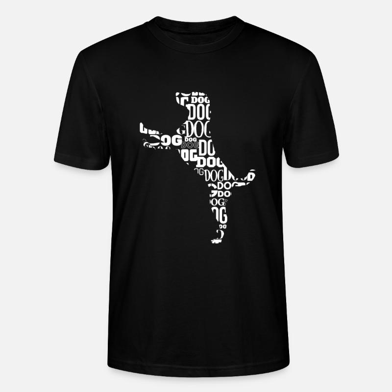 Chien chien - T-shirt bio CRAFTER Stanley Stella Unisexe - noir