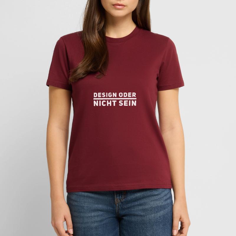 Design oder nicht sein cool Spruch Agentur Design Stanley/Stella Unisex Bio-T-Shirt CRAFTER