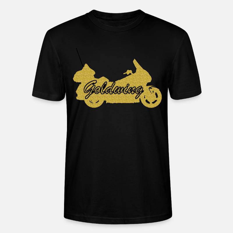 Goldwing Geschenk Geschenkidee - Stanley/Stella Unisex Bio-T-Shirt CRAFTER - Schwarz