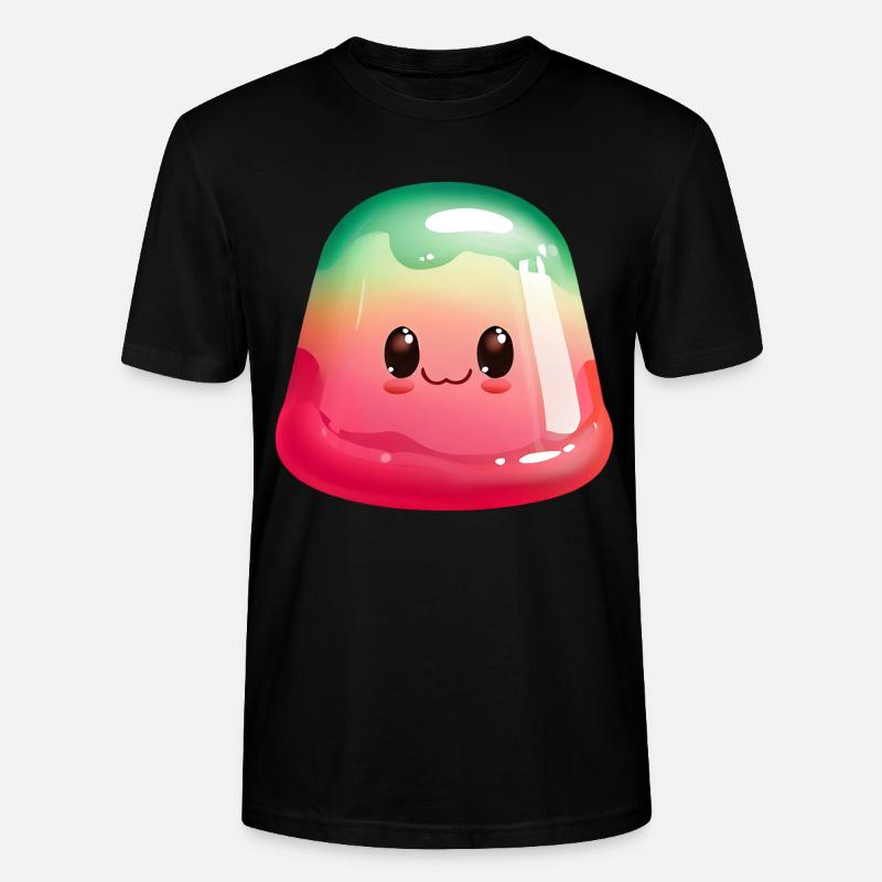 WACKELPUDDING - Stanley/Stella Unisex Bio-T-Shirt CRAFTER - Schwarz