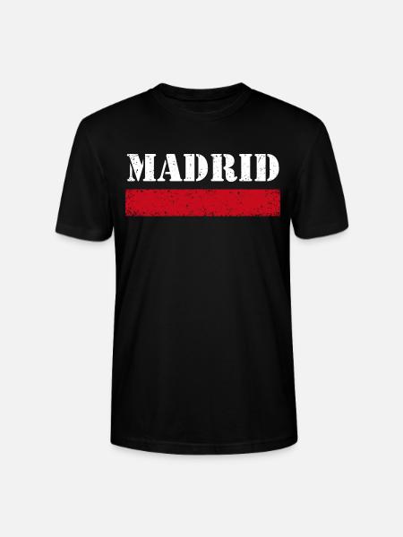 Madrid Millésime - T-shirt bio CRAFTER Stanley Stella Unisexe - noir