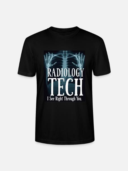Radiology Tech Humor X-Ray - Stanley/Stella CRAFTER Unisex Organic T-Shirt - black