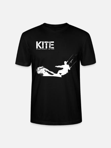 KITEBOARDING GESCHENK - Stanley/Stella Unisex Bio-T-Shirt CRAFTER - Schwarz