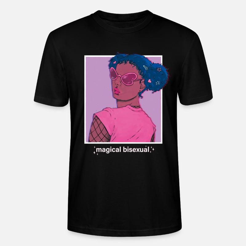 MAGICAL BISEXUAL - T-shirt bio CRAFTER Stanley Stella Unisexe - noir