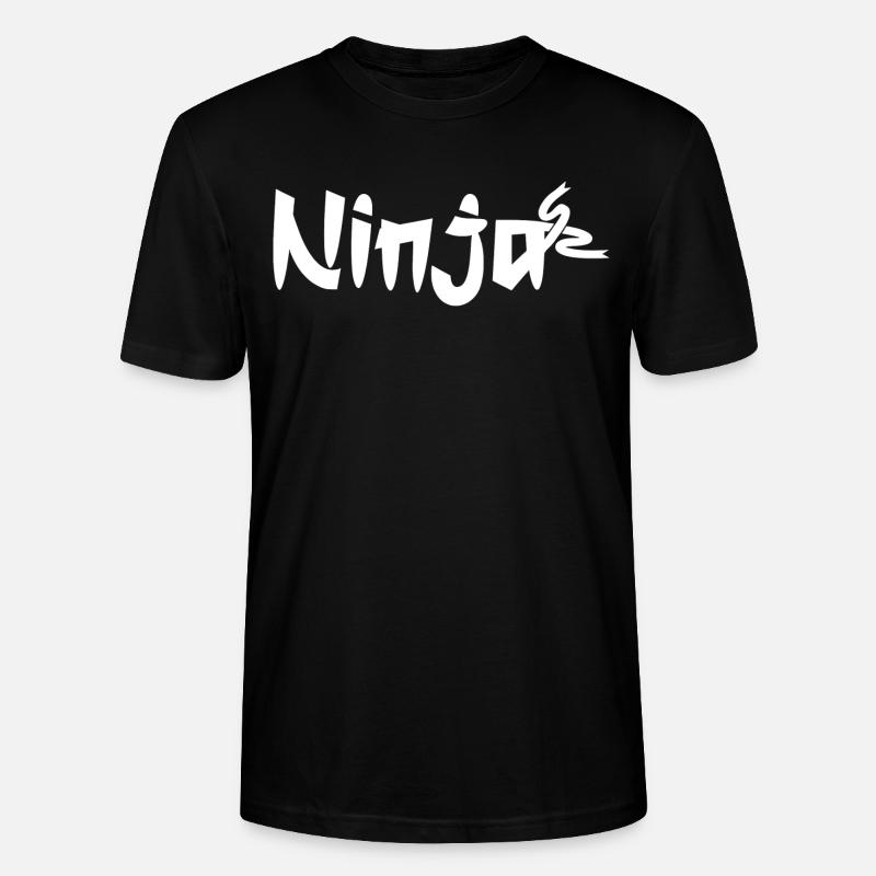 Ninja - Stanley/Stella Unisex Bio-T-Shirt CRAFTER - Schwarz
