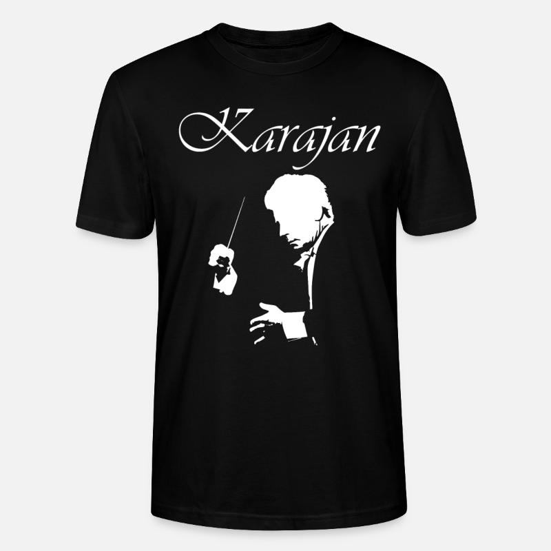H. von Karajan - T-shirt bio CRAFTER Stanley Stella Unisexe - noir