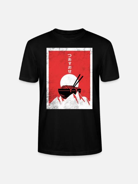 Ramen - T-shirt bio CRAFTER Stanley Stella Unisexe - noir