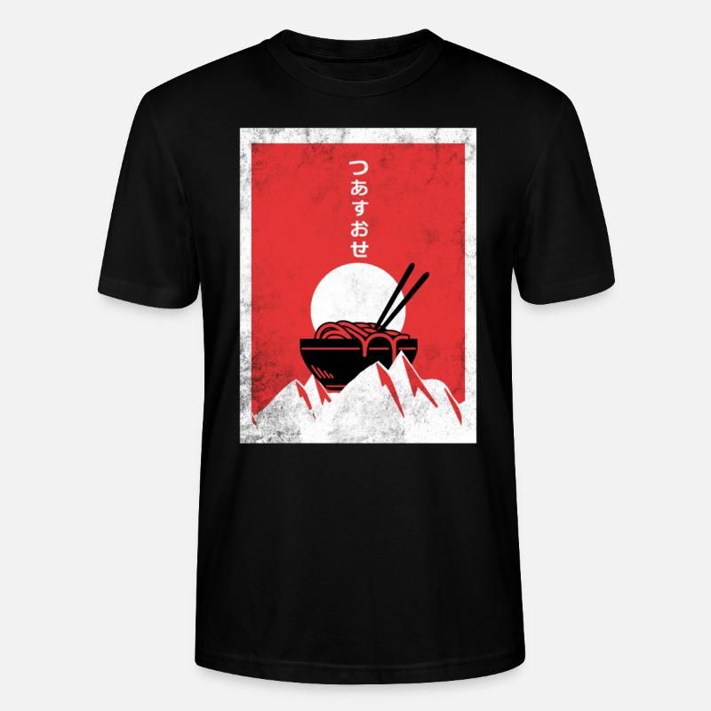Ramen - Stanley/Stella Unisex Bio-T-Shirt CRAFTER - Schwarz