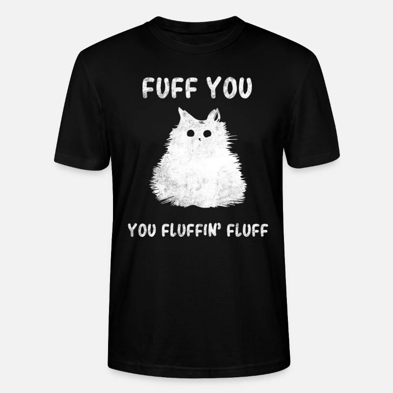 chat - T-shirt bio CRAFTER Stanley Stella Unisexe - noir
