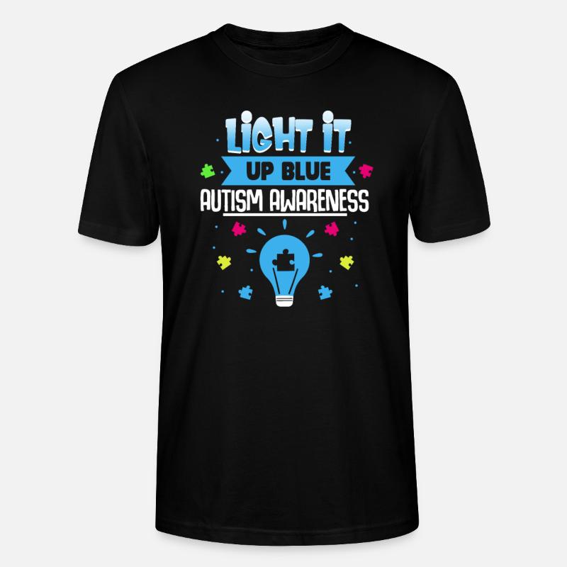 autisme - T-shirt bio CRAFTER Stanley Stella Unisexe - noir