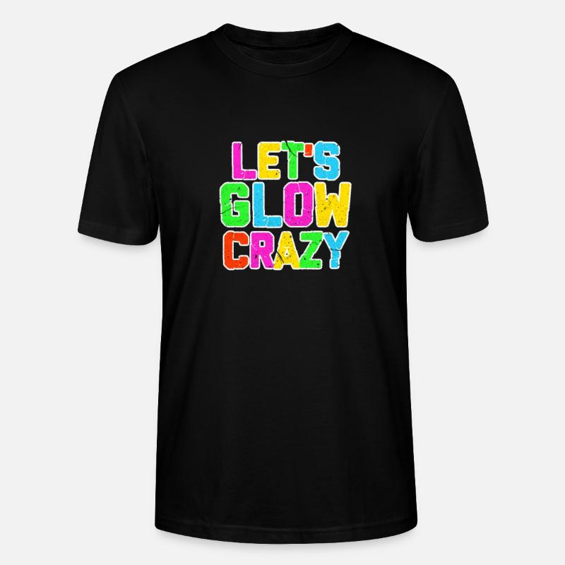 Glow - Stanley/Stella Unisex Bio-T-Shirt CRAFTER - Schwarz