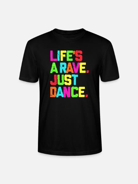 Rave danse - T-shirt bio CRAFTER Stanley Stella Unisexe - noir