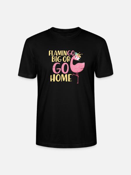 flamant - T-shirt bio CRAFTER Stanley Stella Unisexe - noir