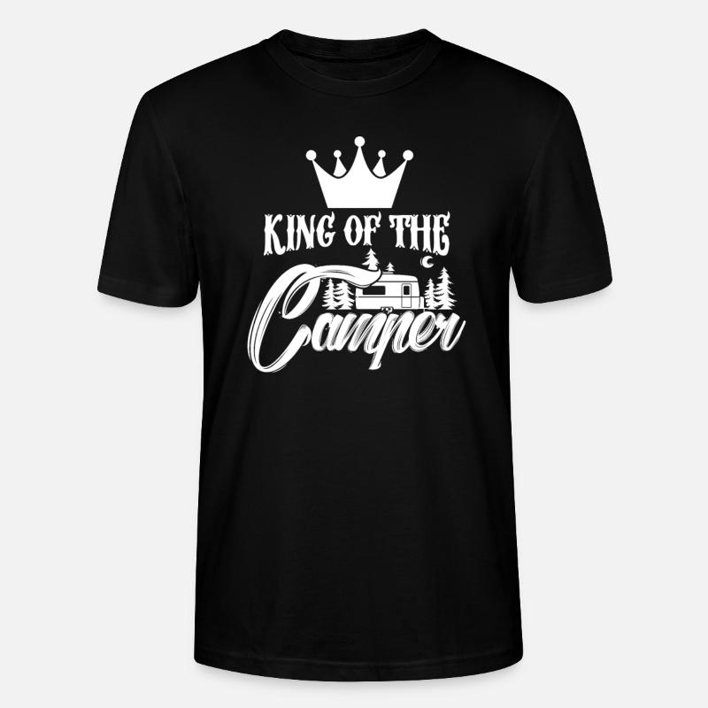 Camper - Stanley/Stella Unisex Bio-T-Shirt CRAFTER - Schwarz