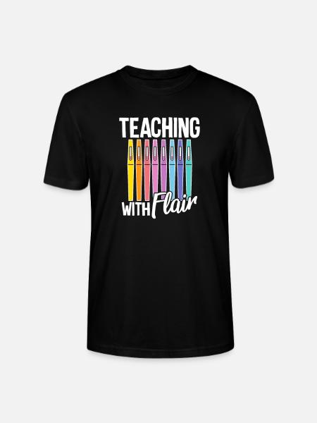 Enseignant Enseignant - T-shirt bio CRAFTER Stanley Stella Unisexe - noir