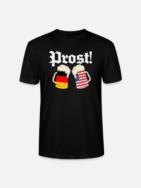 USA - Stanley/Stella CRAFTER Unisex Organic T-Shirt - black