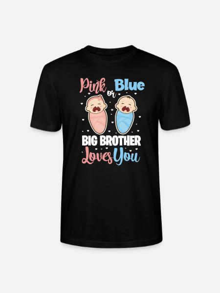 Big Brother - Stanley/Stella CRAFTER Unisex Organic T-Shirt - black