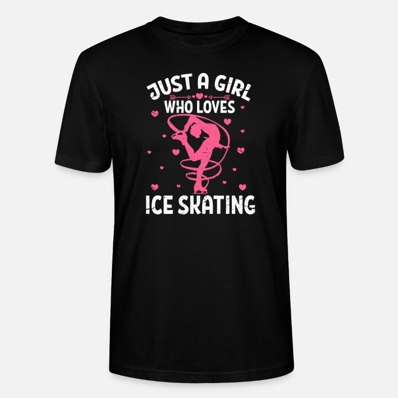 Eiskunstlauf - Stanley/Stella Unisex Bio-T-Shirt CRAFTER - Schwarz