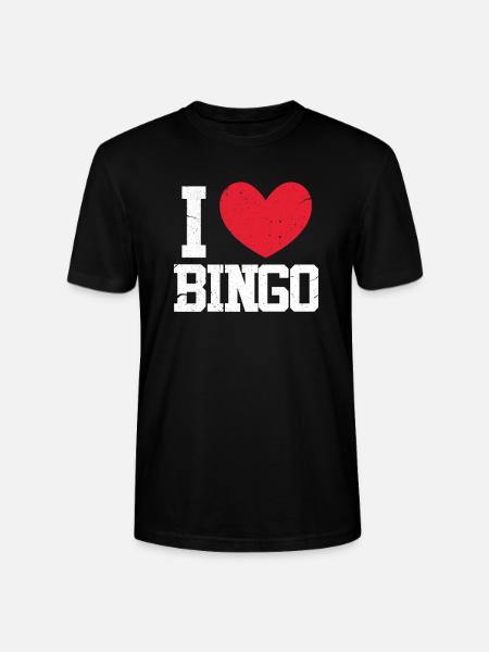 Bingo - Stanley/Stella CRAFTER Unisex Organic T-Shirt - black