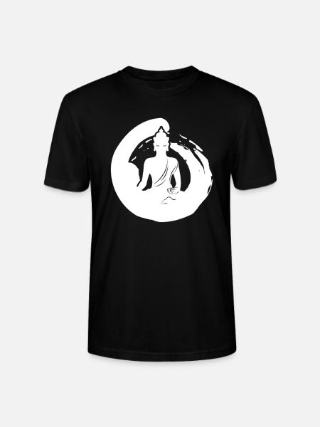 Bouddha Zen - T-shirt bio CRAFTER Stanley Stella Unisexe - noir
