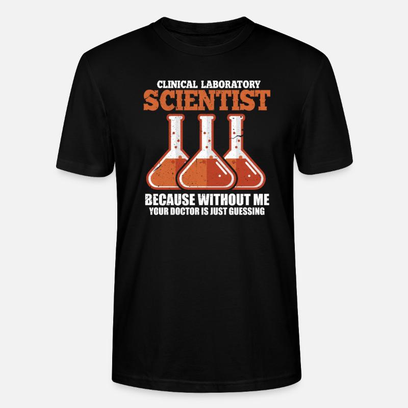 Wissenschaft - Stanley/Stella Unisex Bio-T-Shirt CRAFTER - Schwarz