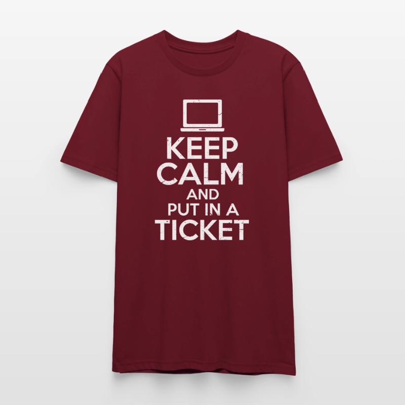 Technischer Support Computer Informatiker Nerd Stanley/Stella Unisex Bio-T-Shirt CRAFTER