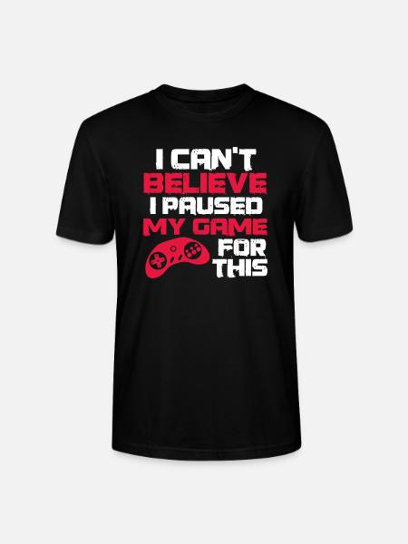 Gaming - T-shirt bio CRAFTER Stanley Stella Unisexe - noir