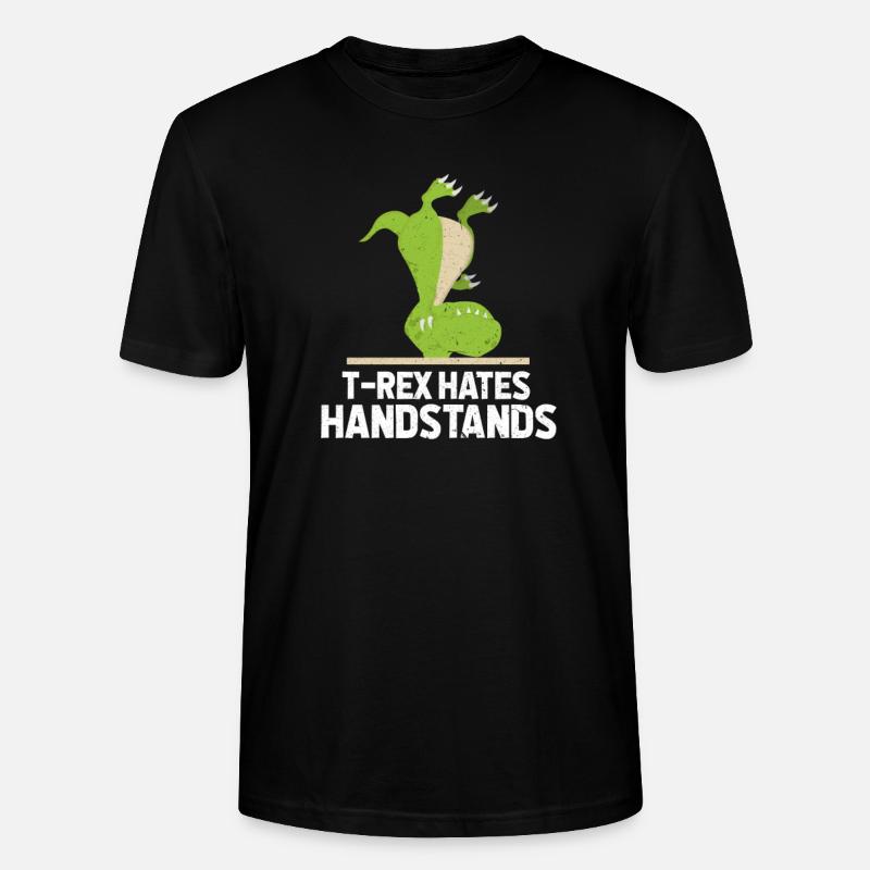 Appui renversé T-Rex - T-shirt bio CRAFTER Stanley Stella Unisexe - noir