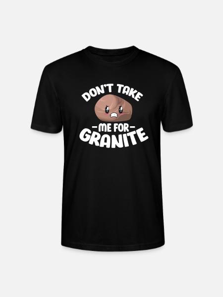 geology - Stanley/Stella CRAFTER Unisex Organic T-Shirt - black