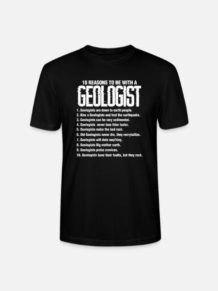 géologue - T-shirt bio CRAFTER Stanley Stella Unisexe - noir