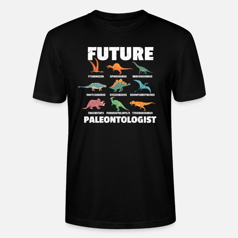 Paläontologie - Stanley/Stella Unisex Bio-T-Shirt CRAFTER - Schwarz