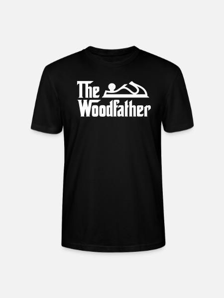 Carpenter carpenter carpenter wood craftsman - Stanley/Stella CRAFTER Unisex Organic T-Shirt - black