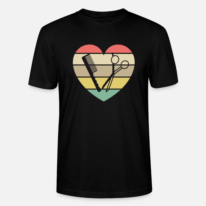 Coiffeur coiffeur - T-shirt bio CRAFTER Stanley Stella Unisexe - noir