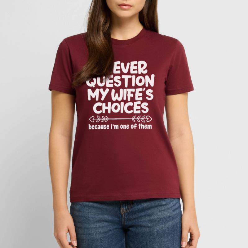 Ehefrau Ehemann Ehe Liebe Valentinstag Geschenk Stanley/Stella Unisex Bio-T-Shirt CRAFTER