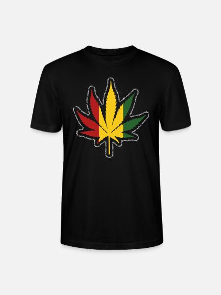 Reggae - Stanley/Stella CRAFTER Unisex Organic T-Shirt - black