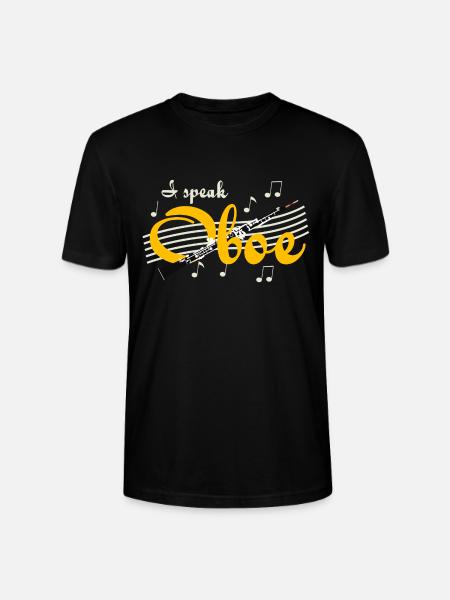 Speak oboe - Stanley/Stella CRAFTER Unisex Organic T-Shirt - black