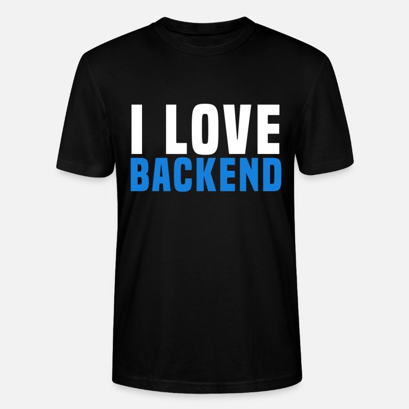 Programmation du backend - T-shirt bio CRAFTER Stanley Stella Unisexe - noir