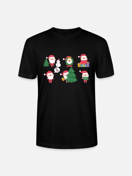 Noël - T-shirt bio CRAFTER Stanley Stella Unisexe - noir