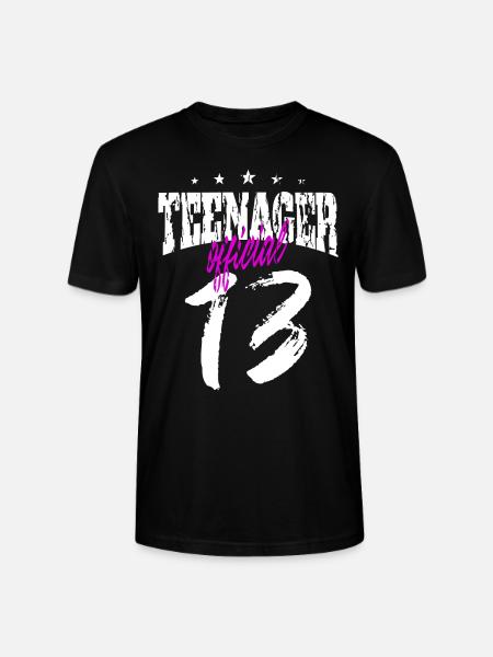 Teenager Jugendlicher Geschenk Geschenkidee - Stanley/Stella Unisex Bio-T-Shirt CRAFTER - Schwarz