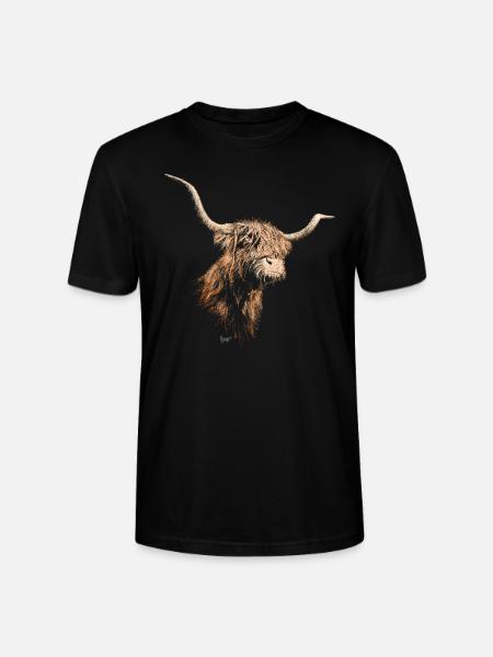 Bronko55 No.53 – Bull - Stanley/Stella CRAFTER Unisex Organic T-Shirt - black