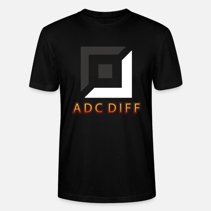 Adc diff Tilter tilted gaming - Stanley/Stella Unisex Bio-T-Shirt CRAFTER - Schwarz