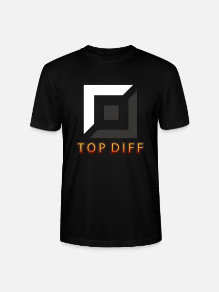 top diff Tilter tilted gaming - Stanley/Stella Unisex Bio-T-Shirt CRAFTER - Schwarz